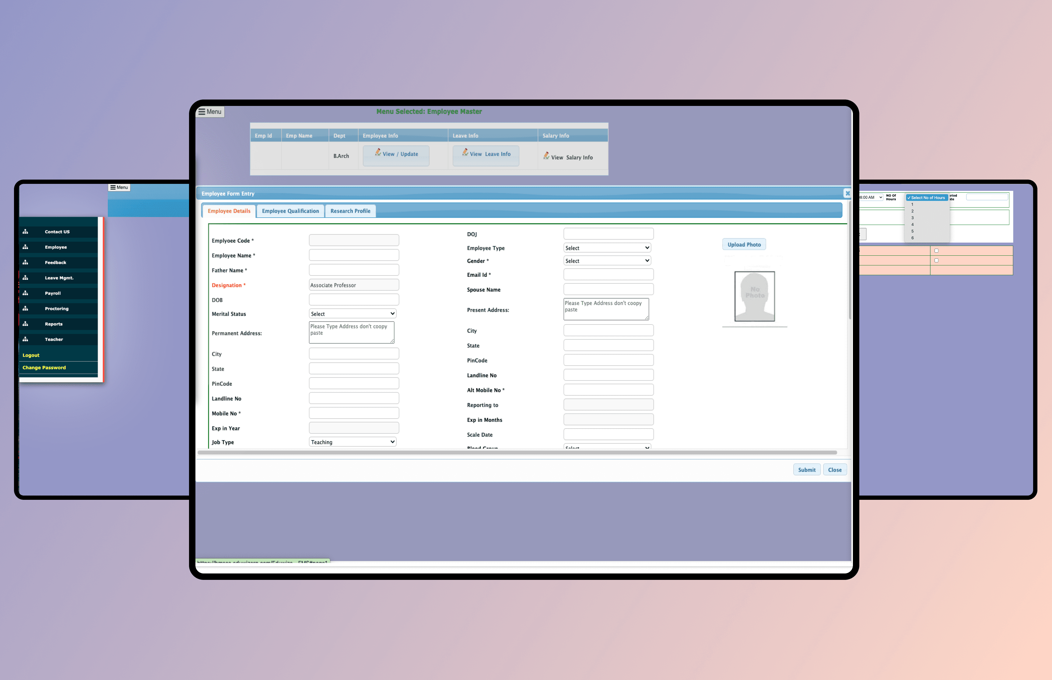 College Management System